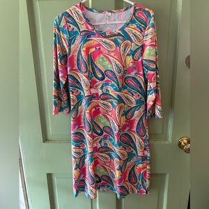 Like new tropical Lulu B UPF 50 Dress